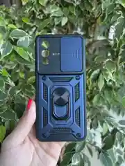 Темно-синий чехол противоударный armors для Vivo V23 5G / Виво В23 5G с защитой камеры