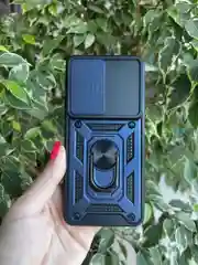 Темно-синий чехол противоударный armors для Vivo V23 5G / Виво В23 5G с защитой камеры