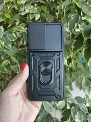 Черный чехол противоударный armors для Vivo V23 5G / Виво В23 5G с защитой камеры