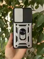 Серебряный чехол противоударный armors для Vivo V27E и Vivo T2 4G / Виво В27Е и Виво Т2 4G