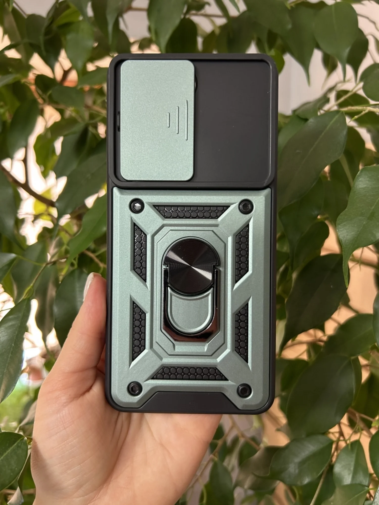 Зеленый чехол противоударный armors для Vivo V27E и Vivo T2 4G / Виво В27Е и Виво Т2 4G