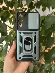 Зеленый чехол противоударный armors для Vivo V27E и Vivo T2 4G / Виво В27Е и Виво Т2 4G