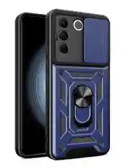 Темно-синий чехол противоударный armors для Vivo V27E и Vivo T2 4G / Виво В27Е и Виво Т2 4G