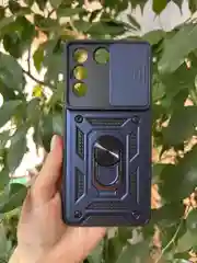 Темно-синий чехол противоударный armors для Vivo V27E и Vivo T2 4G / Виво В27Е и Виво Т2 4G