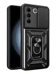Черный чехол противоударный armors для Vivo V27E и Vivo T2 4G / Виво В27Е и Виво Т2 4G