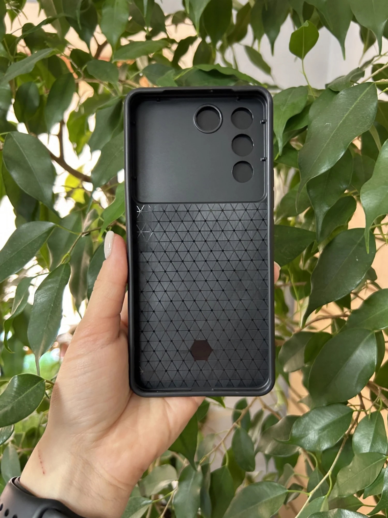 Черный чехол противоударный armors для Vivo V27E и Vivo T2 4G / Виво В27Е и Виво Т2 4G