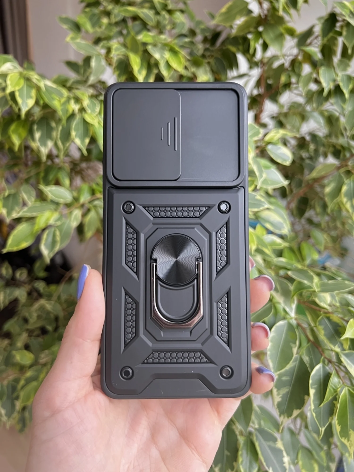 Черный чехол противоударный armors для Xiaomi 12 Pro / Сяоми 12 Про с защитой камеры