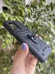 Черный чехол противоударный armors для Xiaomi 12 Pro / Сяоми 12 Про с защитой камеры