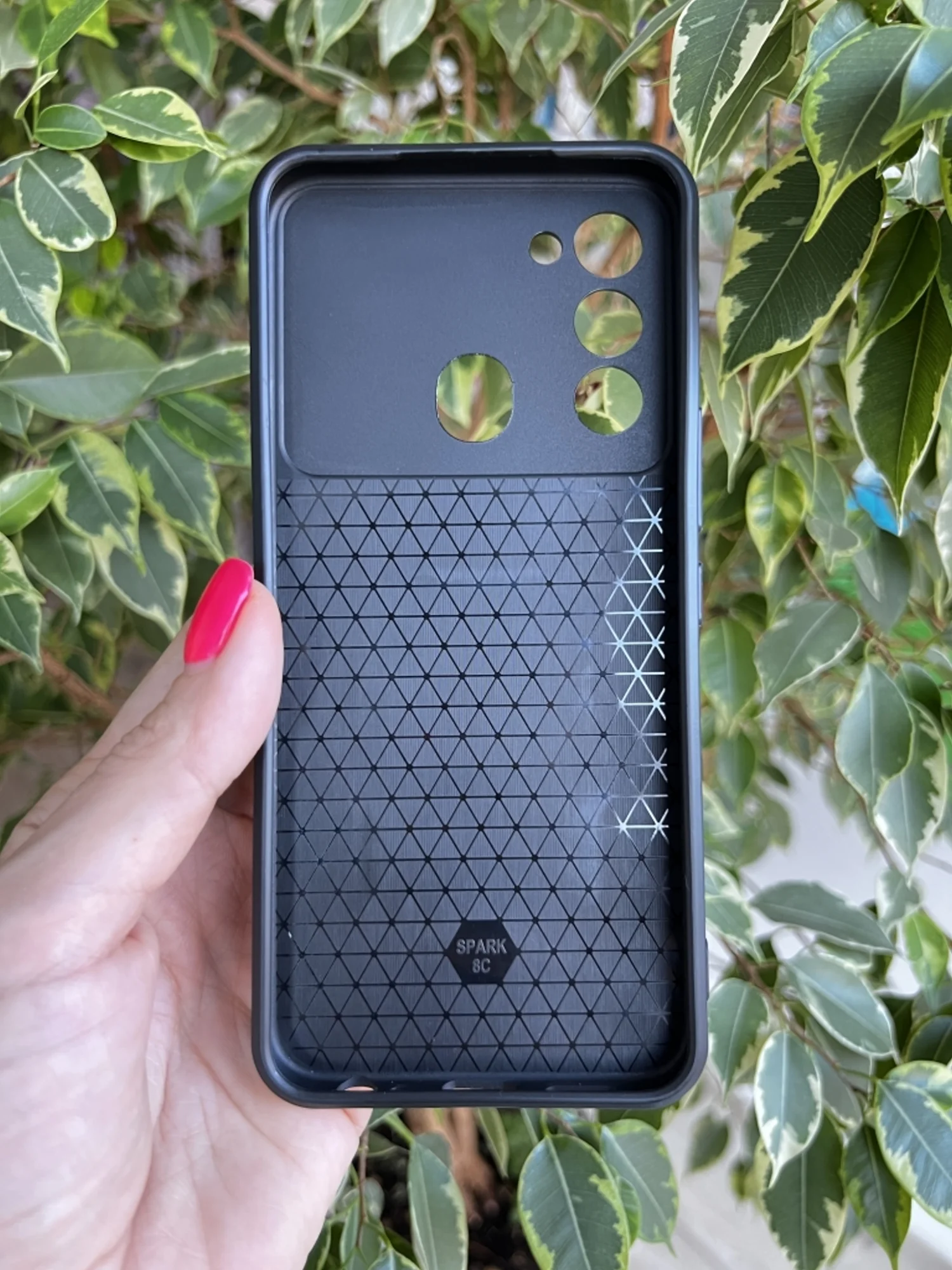 Розовый чехол противоударный для Tecno Spark 8C и Spark GO 2022 / Техно 8С и Спарк ГО 2022