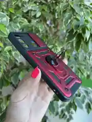 Красный чехол противоударный для Tecno Spark 8C и Spark GO 2022 / Техно 8С и Спарк ГО 2022