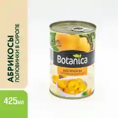 Абрикосы консервированные Botanica, половинки в сиропе, 425 мл