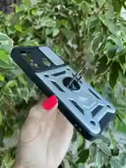 Серебряный чехол противоударный для Tecno Spark 8C и Spark GO 2022 / Техно 8С и Спарк ГО 2022