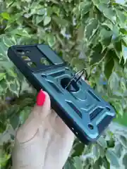 Зеленый чехол противоударный для Tecno Spark 8C и Spark GO 2022 / Техно 8С и Спарк ГО 2022