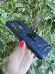 Темно-синий чехол противоударный для Tecno Spark 8C и Spark GO 2022 / Техно 8С и Спарк ГО 2022