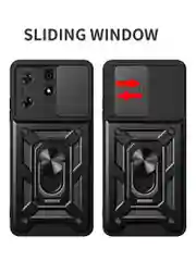Темно-синий чехол противоударный armors для Tecno Spark 10 Pro / Техно Спарк 10 Про с защитой камеры