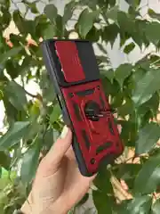 Красный чехол противоударный armors для Tecno Spark 10 Pro / Техно Спарк 10 Про с защитой камеры