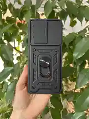 Черный чехол противоударный armors для Tecno Spark 10 Pro / Техно Спарк 10 Про с защитой камеры