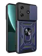 Темно-синий чехол противоударный для Tecno Spark 10 4G и Spark 10C / Техно Спарк 10 4G и Спарк 10С