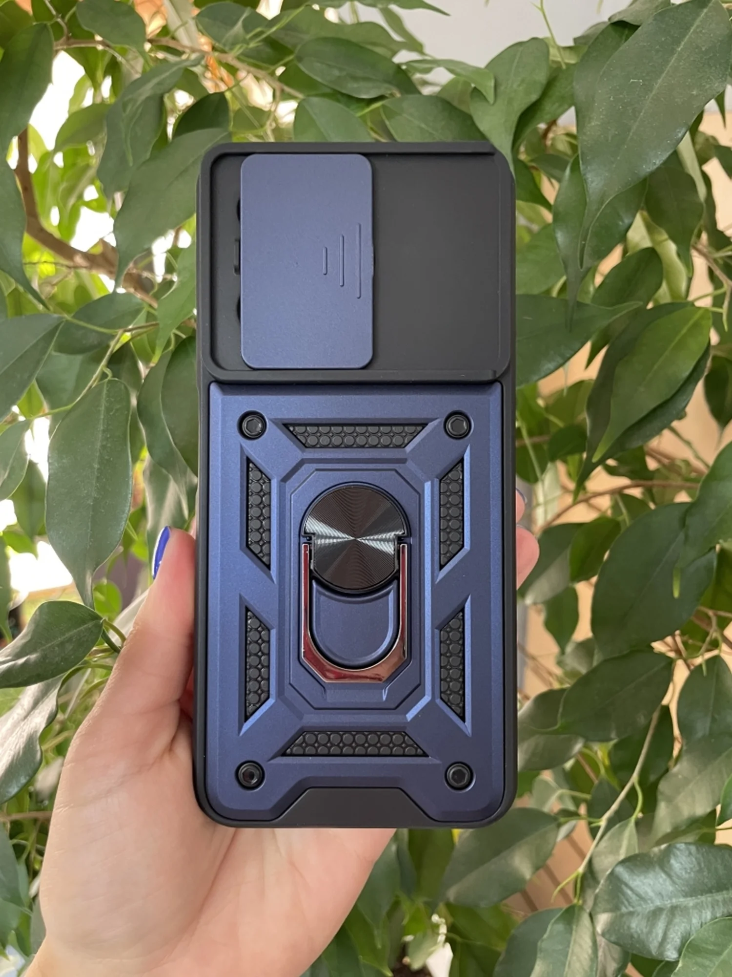 Темно-синий чехол противоударный для Tecno Spark 10 4G и Spark 10C / Техно Спарк 10 4G и Спарк 10С