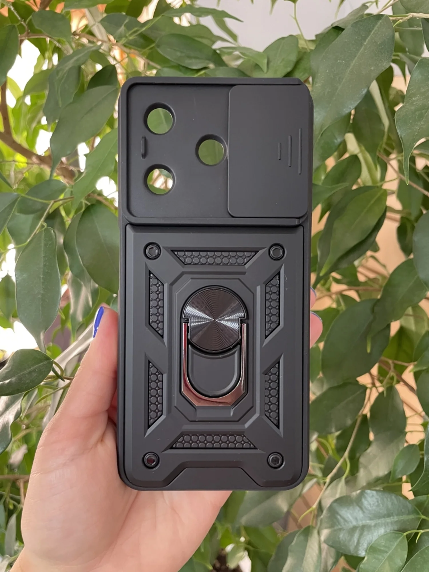 Черный чехол противоударный для Tecno Spark 10 4G и Spark 10C / Техно Спарк 10 4G и Спарк 10С