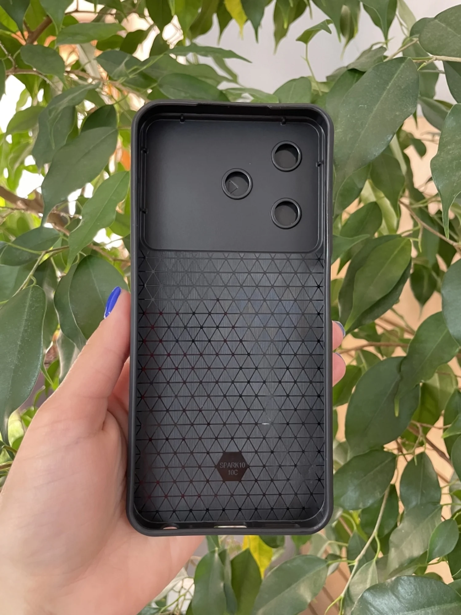 Черный чехол противоударный для Tecno Spark 10 4G и Spark 10C / Техно Спарк 10 4G и Спарк 10С