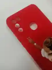 Чехол  Infinix hot10/11play силиконовый матовый с рисунком