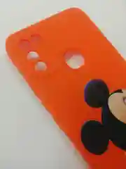 Чехол  Infinix hot10/11play силиконовый матовый с рисунком