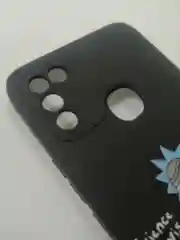 Чехол  Infinix hot10/11play силиконовый матовый с рисунком