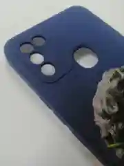 Чехол  Infinix hot10/11play силиконовый матовый с рисунком