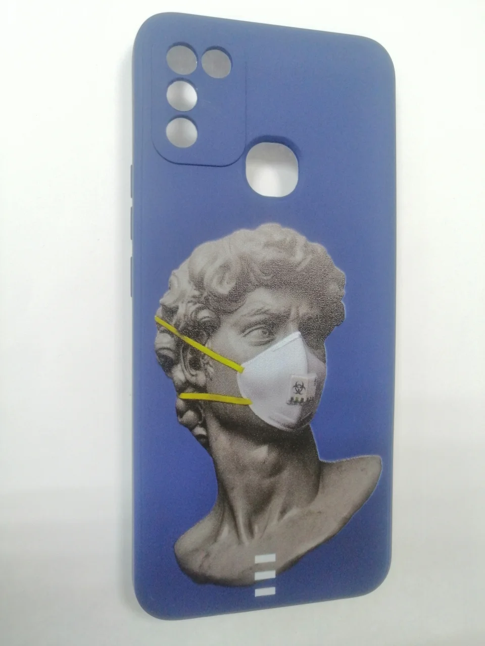 Чехол  Infinix hot10/11play силиконовый матовый с рисунком