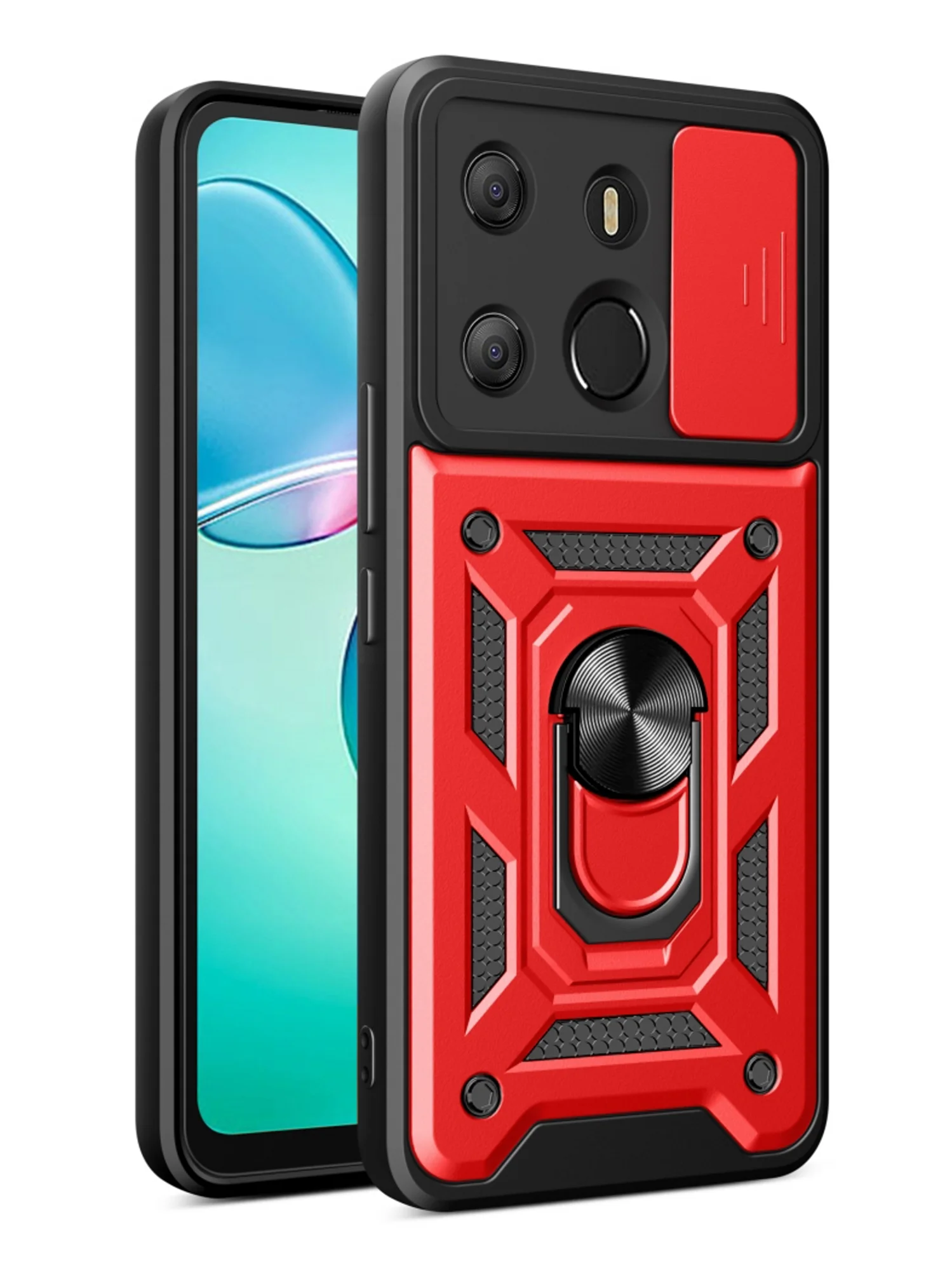 Серебряный чехол противоударный armors для Tecno Spark GO 2023/Tecno Pop 7 и Infinix Smart 7