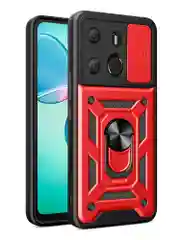Серебряный чехол противоударный armors для Tecno Spark GO 2023/Tecno Pop 7 и Infinix Smart 7