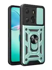 Серебряный чехол противоударный armors для Tecno Spark GO 2023/Tecno Pop 7 и Infinix Smart 7