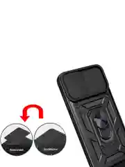Серебряный чехол противоударный armors для Tecno Spark GO 2023/Tecno Pop 7 и Infinix Smart 7