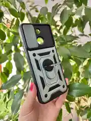 Зеленый чехол противоударный armors для Tecno Spark GO 2023/Tecno Pop 7 и Infinix Smart 7