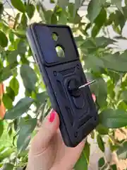 Темно-синий чехол противоударный armors для Tecno Spark GO 2023/Tecno Pop 7 и Infinix Smart 7
