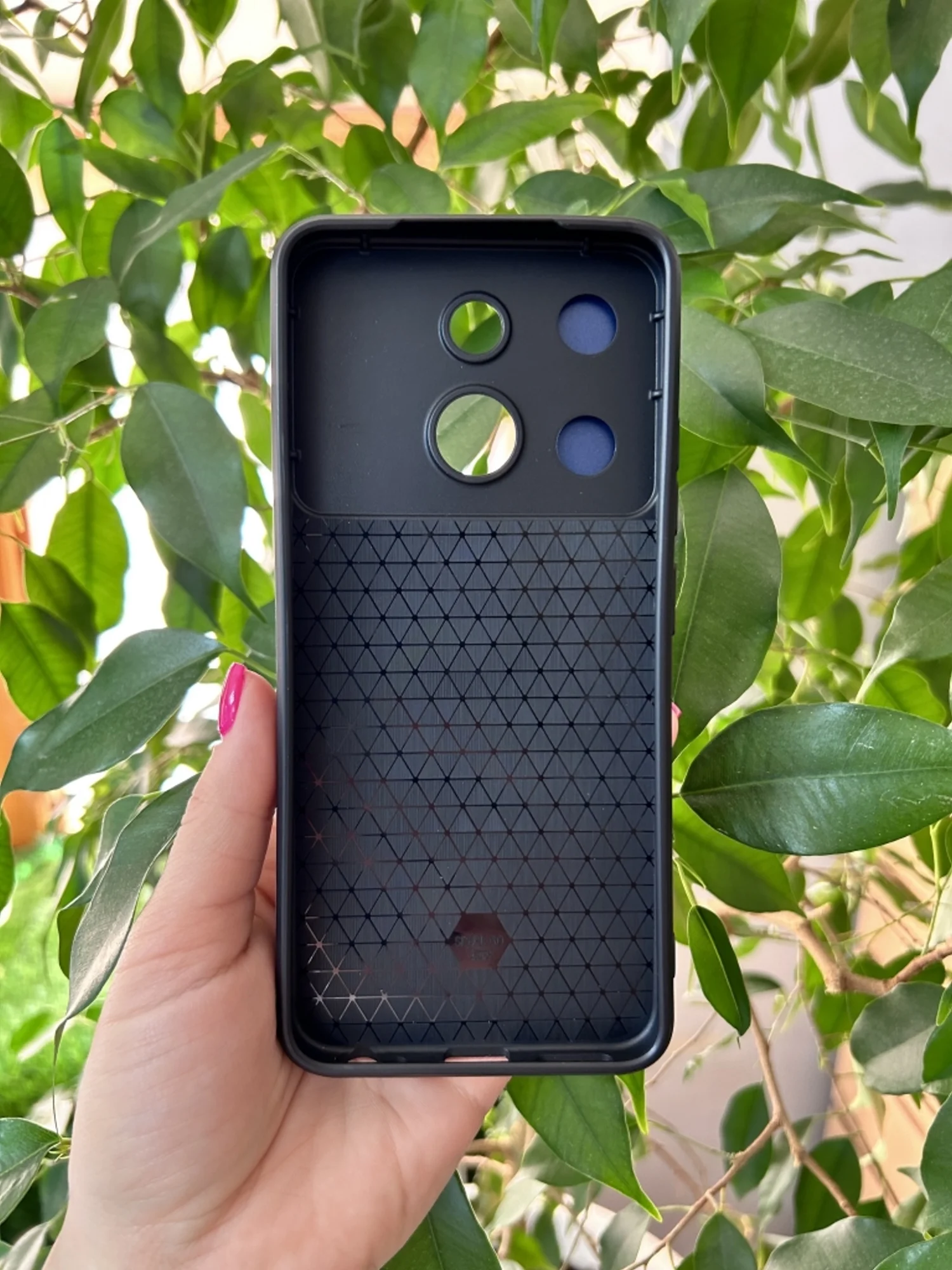 Темно-синий чехол противоударный armors для Tecno Spark GO 2023/Tecno Pop 7 и Infinix Smart 7