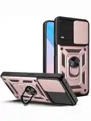 Серебряный чехол противоударный armors для Vivo Y21 и Y33S / Виво У21 и У33S с защитой камеры