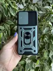 Зеленый чехол противоударный armors для Vivo Y21 и Y33S / Виво У21 и У33S с защитой камеры