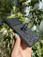 Черный чехол противоударный armors для Vivo Y21 и Y33S / Виво У21 и У33S с защитой камеры
