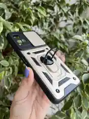 Золотой чехол противоударный armors для Vivo Y21 и Y33S / Виво У21 и У33S с защитой камеры