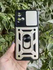 Золотой чехол противоударный armors для Vivo Y21 и Y33S / Виво У21 и У33S с защитой камеры
