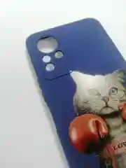 Чехол Infinix note 12 матовый с рисунком
