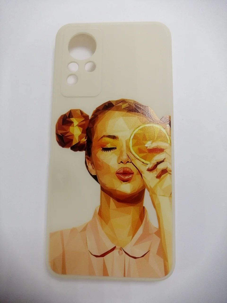 Чехол Infinix note 12 матовый с рисунком
