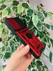 Красный чехол противоударный armors для Tecno Camon 19 и 19 Pro / Техно Камон 19 и 19 Про