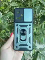 Зеленый чехол противоударный armors для Tecno Camon 19 и 19 Pro / Техно Камон 19 и 19 Про