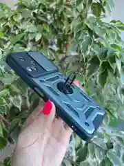 Зеленый чехол противоударный armors для Tecno Camon 19 и 19 Pro / Техно Камон 19 и 19 Про