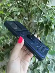 Темно-синий чехол противоударный armors для Tecno Camon 19 и 19 Pro / Техно Камон 19 и 19 Про