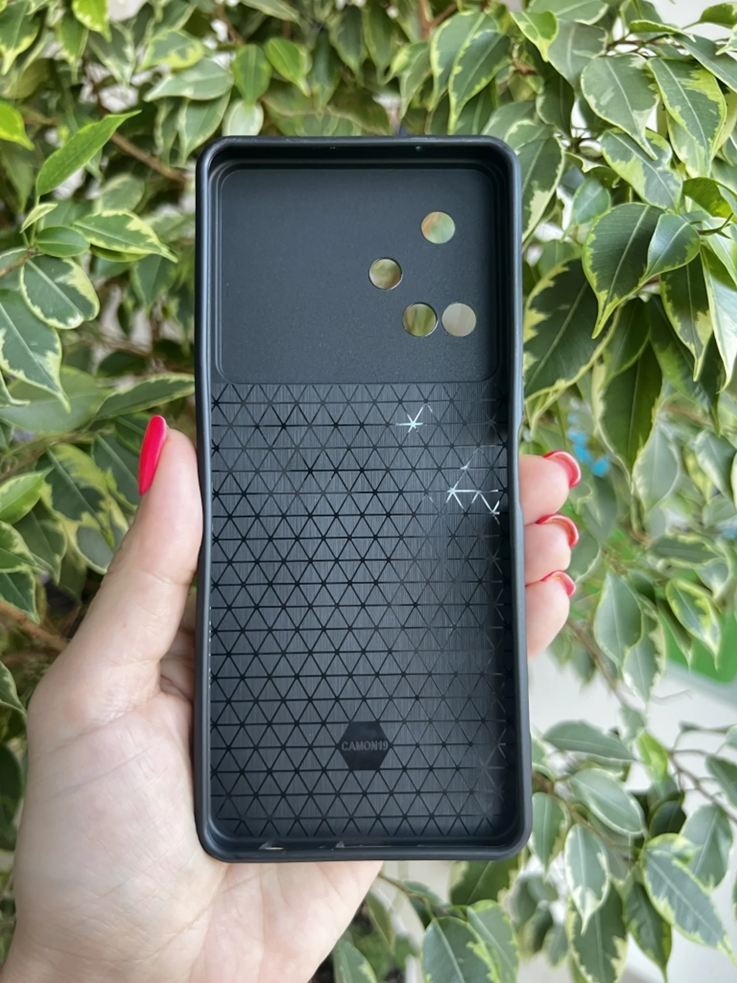 Темно-синий чехол противоударный armors для Tecno Camon 19 и 19 Pro / Техно Камон 19 и 19 Про
