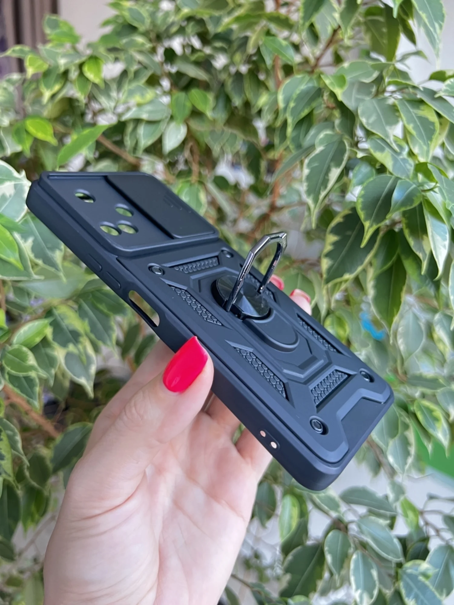 Черный чехол противоударный armors для Tecno Camon 19 и 19 Pro / Техно Камон 19 и 19 Про